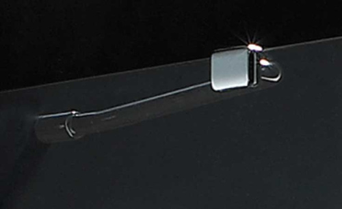 картинка Душевой уголок Cezares ELENA-W-AH-1-90/80-P-Cr-L профиль Хром стекло рифленое от магазина Сантехстрой