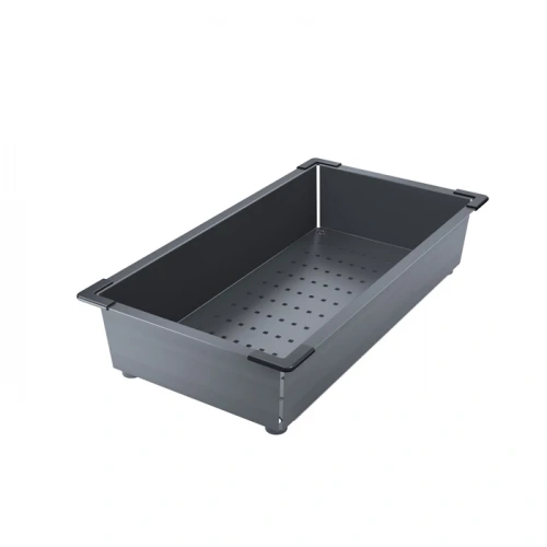 картинка Коландер IDDIS Kitchen Line нержавеющая сталь, графит 426*231 (KOL23GMi59) от магазина Сантехстрой