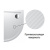 картинка Душевой поддон из искусственного камня Riho Kolping 90x90 D004005005 (DB2100500000000) Белый с антискользящим покрытием от магазина Сантехстрой