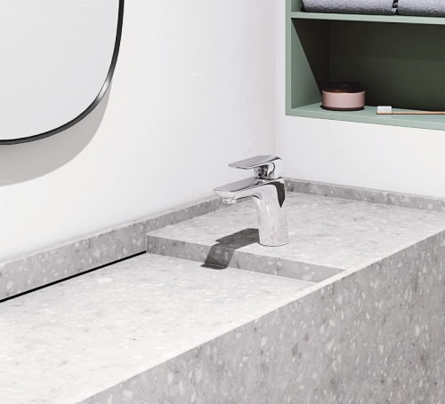 картинка Смеситель для раковины Kludi 410260575 Хром от магазина Сантехстрой