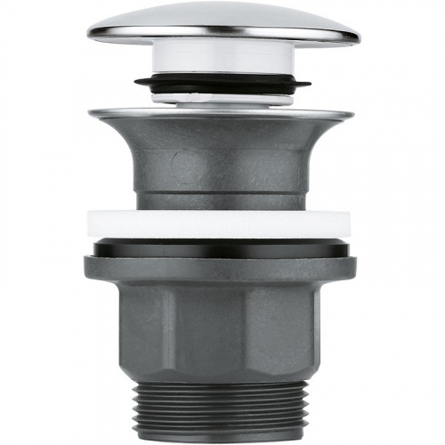 картинка Донный клапан Grohe 40824000 click-clack Хром от магазина Сантехстрой