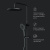 картинка F0750A422 Inspire V2.0, душевая система, набор: см-ль д/душа с термостатом, верхний душ d 250 мм, ру от магазина Сантехстрой