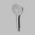 картинка F0290064 Gem ручн.душ, 1 ф-ция, 110 мм, хром, шт от магазина Сантехстрой