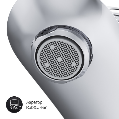 картинка F8092116 Like смеситель для умывальника с донным клапаном, излив 110 мм, хром, шт от магазина Сантехстрой