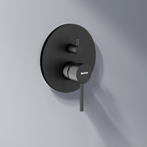 картинка 936520300 Scandinavian Pure встраиваемая душевая система со смесителем для душа, черный от магазина Сантехстрой