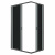 картинка Душевое ограждение Niagara Eco NG-1012-14QT (120х80х190) прямоугольник,раздвижное,черный,стекло тонированное,1 место от магазина Сантехстрой