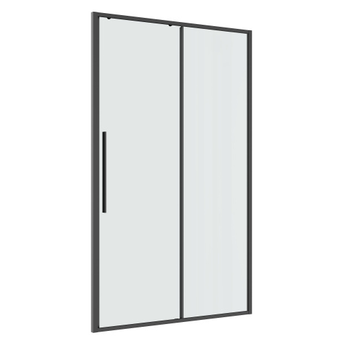 картинка Дверь в нишу Niagara Nova NG-34-11AGR (110х195) раздвижная,графит,стекло прозрачное,1 место от магазина Сантехстрой
