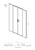 картинка Душевая дверь Ambassador 17021110ax от магазина Сантехстрой