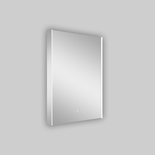 картинка Зеркало AZARIO 600х800 в алюминиевом корпусе, подсветка, сенсорный выключатель с функцией диммера (AZ-Z-070CS) от магазина Сантехстрой