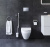 картинка Комплект унитаза с инсталляцией AM.PM Spirit V2.0 CK70HA с сиденьем Микролифт с клавишей смыва Хром с гигиеническим душем и аксессуарами для ванной комнаты от магазина Сантехстрой