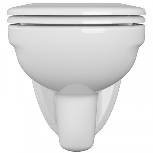 картинка Комплект унитаза с инсталляцией Vitra Normus 9773B003-7202 с сиденьем и кнопкой смыва Хром от магазина Сантехстрой