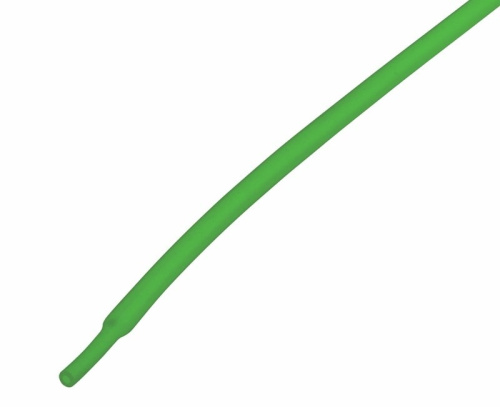 картинка Трубка термоусаживаемая ТУТ нг 1,5/0,75мм,  зеленая,  упаковка 50 шт.  по 1м REXANT от магазина Сантехстрой