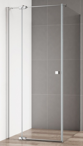 картинка Боковая стенка Cezares VALVOLA-100-FIX-C-Cr без пристенного профиля от магазина Сантехстрой