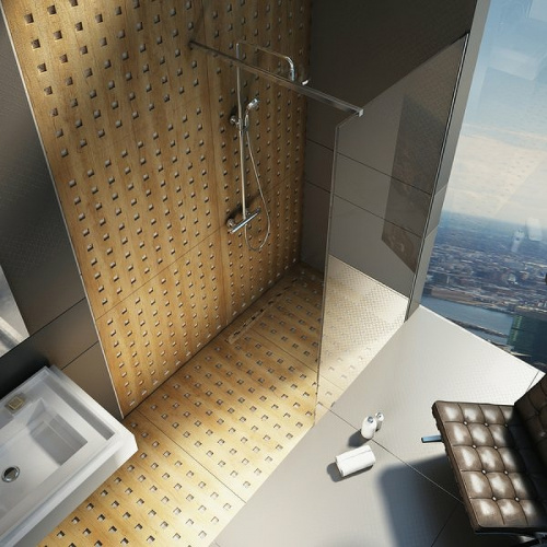 картинка Душевая перегородка Ravak Walk-In Wall 150 GW9WP0C00Z1 профиль Хром стекло Transparent от магазина Сантехстрой