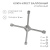 картинка Ключ-крест баллонный 17х19х21х22мм,  усиленный,  толщина 16мм REXANT от магазина Сантехстрой