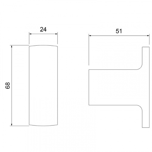 картинка Крючок Timo Torne  золото матовое (43011/17) от магазина Сантехстрой