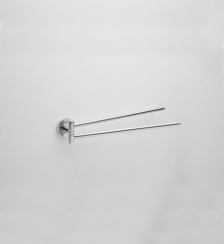 картинка A5532664 Bliss, Двойная вешалка-вертушка для полотенец, 38 см, хром, шт от магазина Сантехстрой