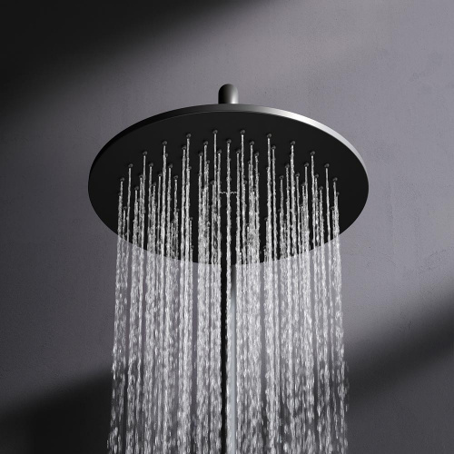 картинка F0790022 Gem,душ.система,набор:верхн.душ d220 мм, ручн.душ 1ф-ция d 110 мм, душ.штанга 1030-1460 мм, от магазина Сантехстрой