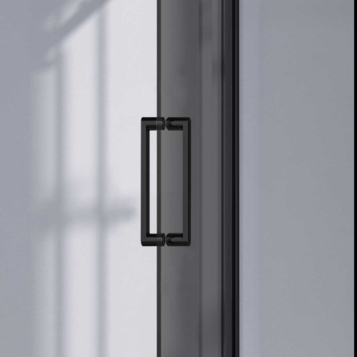 картинка Душевая дверь Como-N VDS-4CN140CGB, 1400, черный, стекло тонированное от магазина Сантехстрой