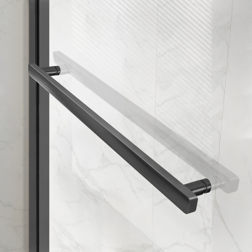 картинка Душевой уголок Slim Soft VSR-1SS9013CLGM, 1300*900, вороненая сталь, стекло прозрачное от магазина Сантехстрой