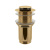 картинка Металлический донный клапан для раковины, без перелива 2039422 ALPEN (золото) от магазина Сантехстрой