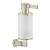 картинка GESSI INCISO Дозатор для жидкого мыла настенный, цвет: белый/brushed brass pvd от магазина Сантехстрой