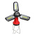 картинка ЕРМАК Фонарь светильник, 1 LED, 3 COB, 800мАч, USB, 15х8.5х8.5см, 6 режимов, пластик от магазина Сантехстрой