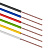 картинка Набор автопровода REXANT «Радуга» 1х2,50 мм,  6 цветов (белый,  желтый,  зеленый,  красный,  синий,  черный) по 3 метра от магазина Сантехстрой