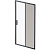 картинка W90G-110-1-195BG Gem Solo Дверь душевая 110х195, стекло тонированное, профиль черный матовый от магазина Сантехстрой