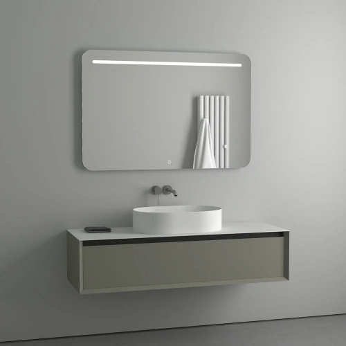 картинка Зеркало Evoform Ledline BY 2448 120х80 от магазина Сантехстрой