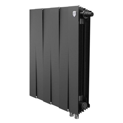 картинка Радиатор Royal Thermo PianoForte 500 Noir Sable VDR80 - 6 секц. от магазина Сантехстрой