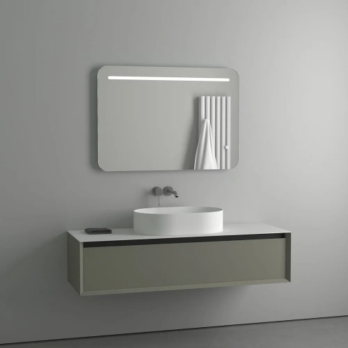 картинка Зеркало Evoform Ledline BY 2147 100х70 от магазина Сантехстрой