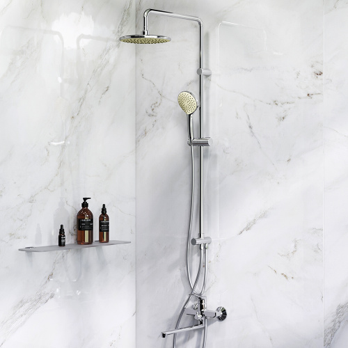 картинка F40885A94 Набор X-Joy: душевая система, смеситель для ванны/душа излив 300 мм, хром, шт. от магазина Сантехстрой