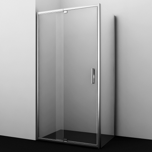 картинка Душевой уголок WasserKRAFT Berkel 130x100 48P34 профиль Хром стекло прозрачное от магазина Сантехстрой