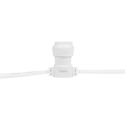картинка Belt-Light 2 жилы шаг 20 см,  500 патронов,  Е27, белый провод,  влагостойкая IP65 от магазина Сантехстрой
