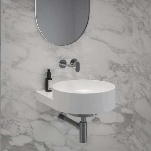 картинка Смеситель для раковины Ravak Eleganta настенный однорычажный хром X070212 от магазина Сантехстрой