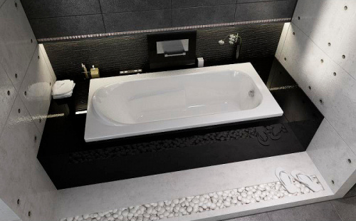 картинка Акриловая ванна Riho Columbia 175x80 B003001005 (BA0400500000000) без гидромассажа от магазина Сантехстрой