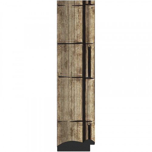 картинка Зеркало Evoform Exclusive-G 135х73 BY 4265 с гравировкой в багетной раме - Серебряный бамбук 73 мм от магазина Сантехстрой