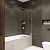 картинка RX15090CCR-22 Reflexion ограждение на ванну 150х90см Slider. Прозрачное закаленное стекло 5мм от магазина Сантехстрой