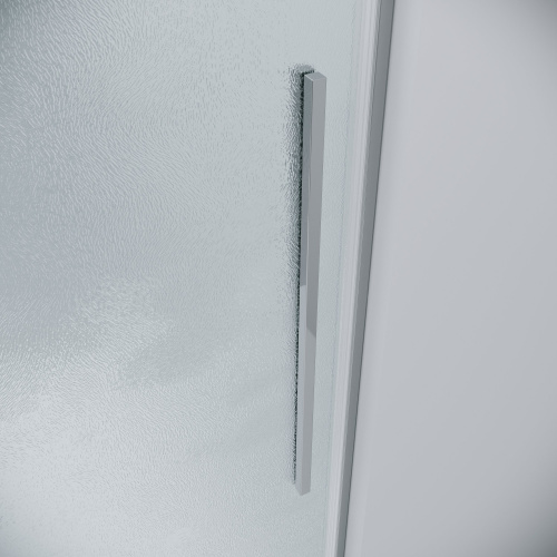 картинка Душевая перегородка 200.K33.01.90.10.02 Galaxy (90*195) хром, стекло шиншилла, 1 место от магазина Сантехстрой