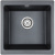картинка Кухонная мойка Paulmark Brilon 45 PM104546-BLM Черный металлик от магазина Сантехстрой