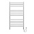картинка Полотенцесушитель электрический AZARIO ANCONA 500/1000 квадрат, 12 секций, диммер справа, белый (AZ71850W) от магазина Сантехстрой