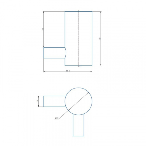 картинка Крючок для ванной комнаты Haiba хром (HB8405-2) от магазина Сантехстрой