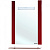картинка Зеркало Гранд Lux 60 Misty л-грл02060-109кр Красное от магазина Сантехстрой