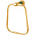 картинка Кольцо для полотенец Boheme Murano 10905-GR-G Золото Бирюзовое от магазина Сантехстрой
