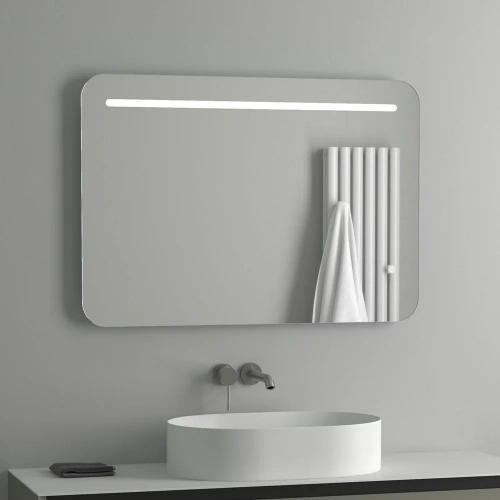 картинка Зеркало Evoform Ledline BY 2147 100х70 от магазина Сантехстрой
