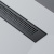 картинка W02SC-P11-080-01BM PrimeFlow Трап для душа линейный универс затвор Cut Gradient 80см цвет черн мат от магазина Сантехстрой