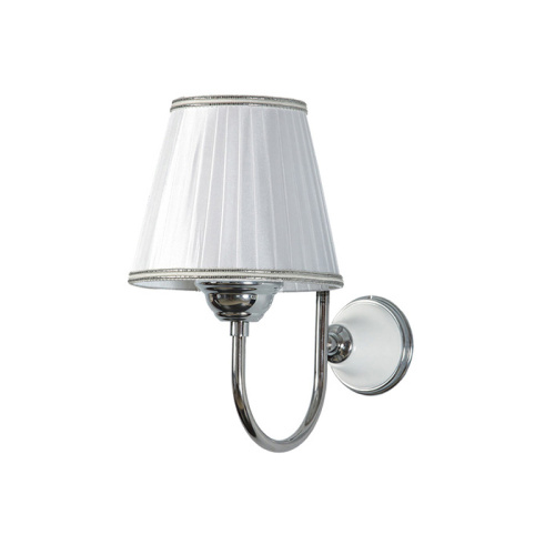 картинка TW Harmony 029, настенная лампа светильника с основанием, цвет:  белый/хром (без абажура) от магазина Сантехстрой