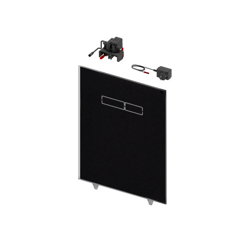 картинка TECElux Верхняя панель с сенсорным блоком управления смыва, стекло: белое от магазина Сантехстрой