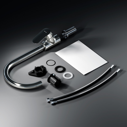 картинка F8007700 Like, смеситель для кухни с каналом для питьевой воды, хром, шт. от магазина Сантехстрой